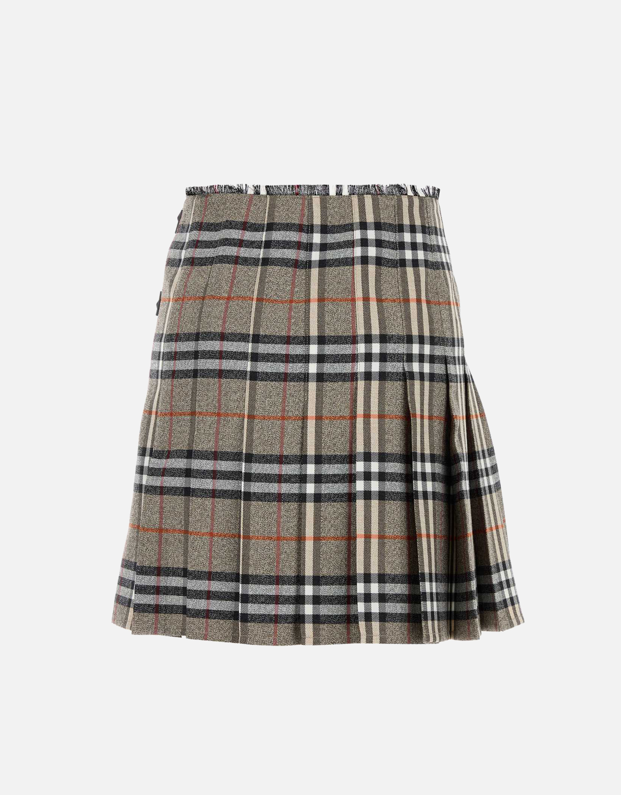 Burberry 刺繍入りウールスカート (ドレス,プリーツスカート) IFCHIC.COM Burberry 刺繍入りウールスカート (ドレス,プリーツスカート) IFCHIC.COM