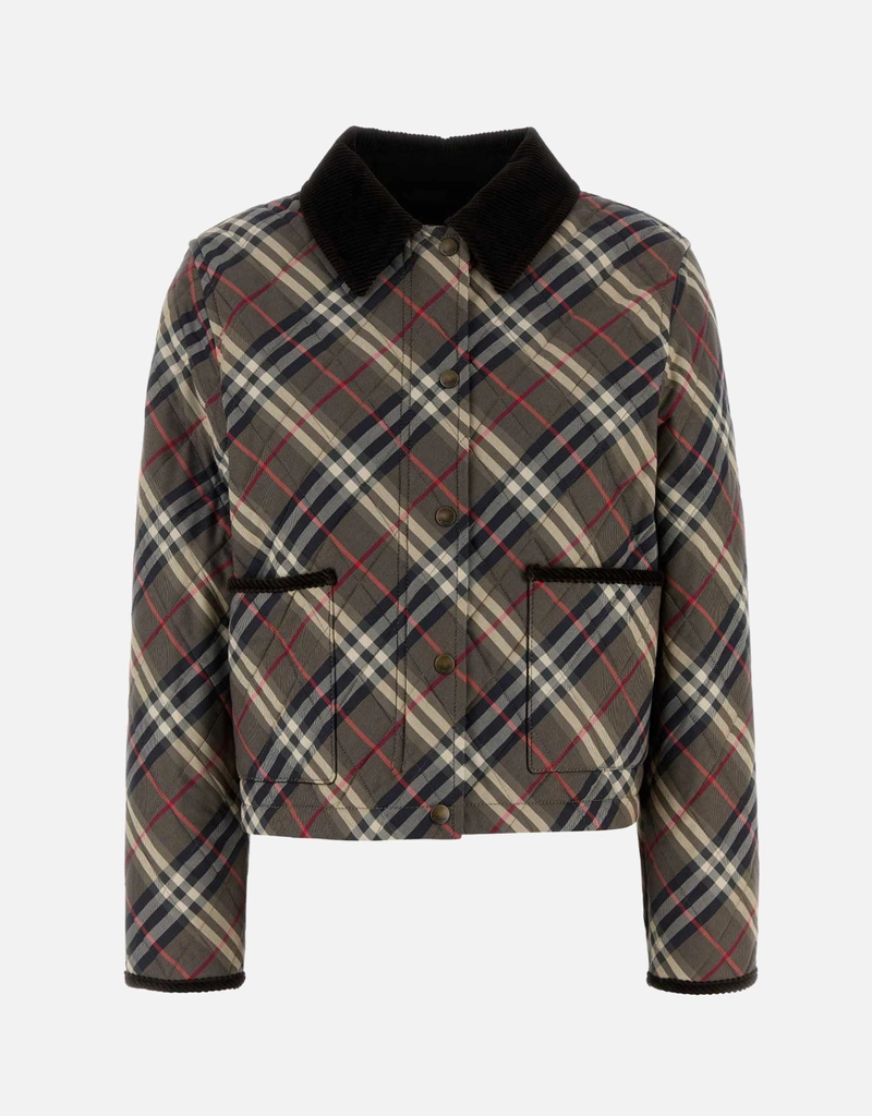 Burberry 刺繍コットンジャケット (ジャケット,カジュアルジャケット
