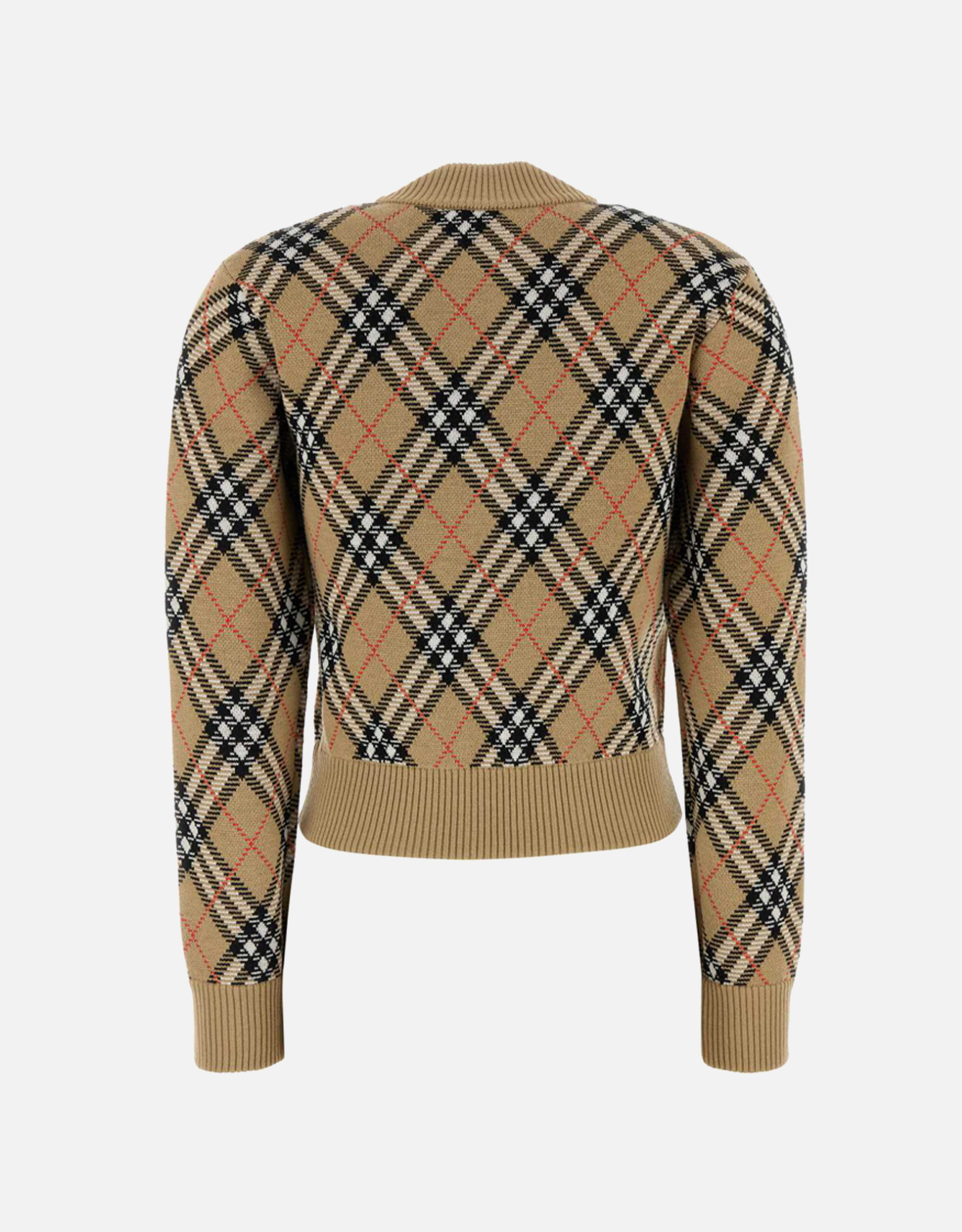 Burberry 刺繍入りウール混カーディガン (ニットウェア,カーディガン