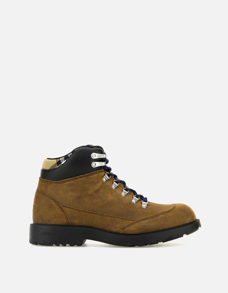 Burberry メンズ スエードムーア ハイキングブーツ () IFCHIC.COM