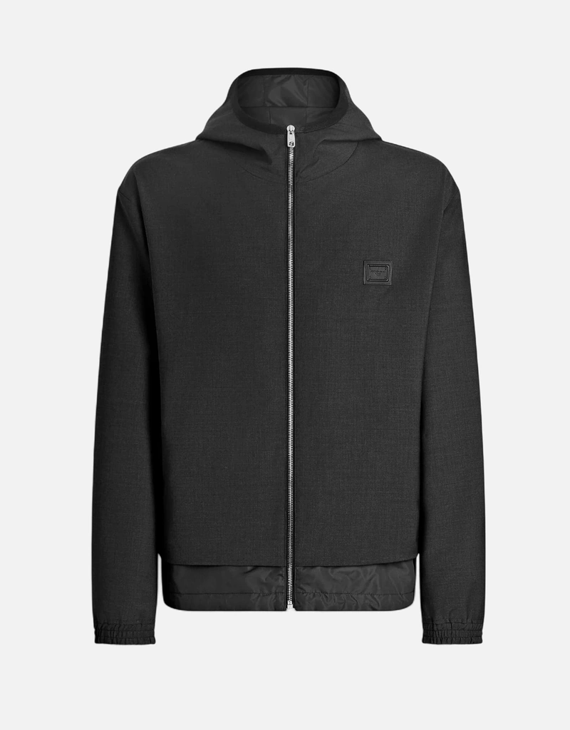 Dolce & Gabbana Men's Wool Blend Hooded Jacket (Clothing,Coats and