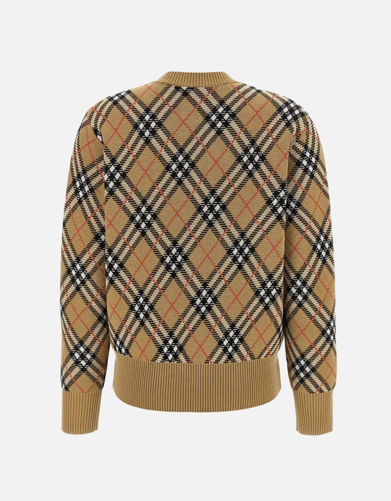 Burberry チェックパターンウールセーター () IFCHIC.COM