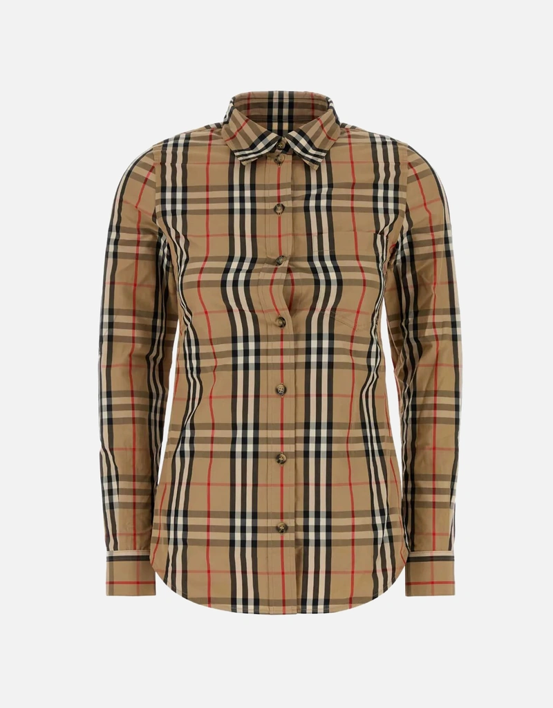 Burberry ラップウィングチェックシャツ (すべての新品) IFCHIC.COM