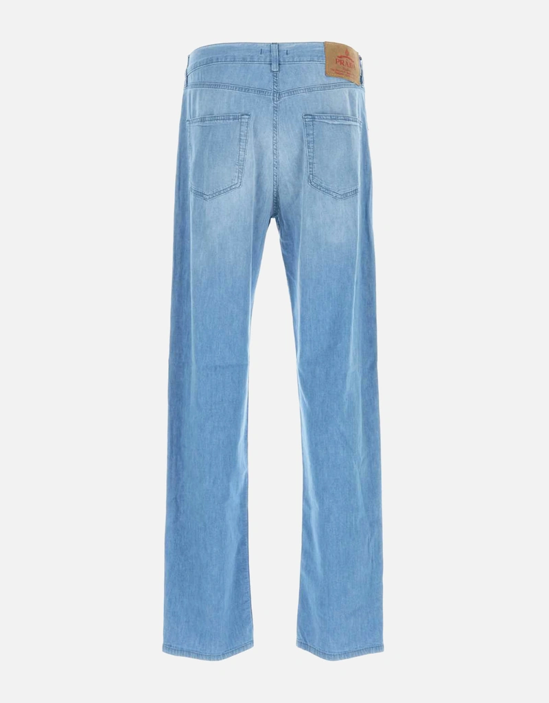 Prada メンズライトブルーデニムジーンズ () IFCHIC.COM