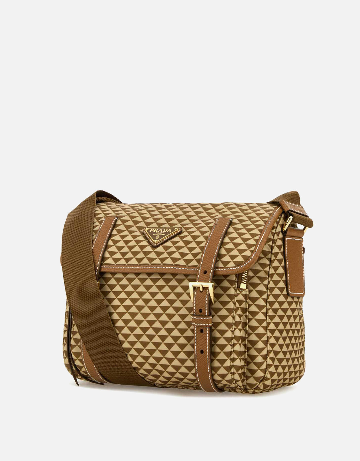 Prada プリンテッドリナイロンクロスボディバッグ () IFCHIC.COM