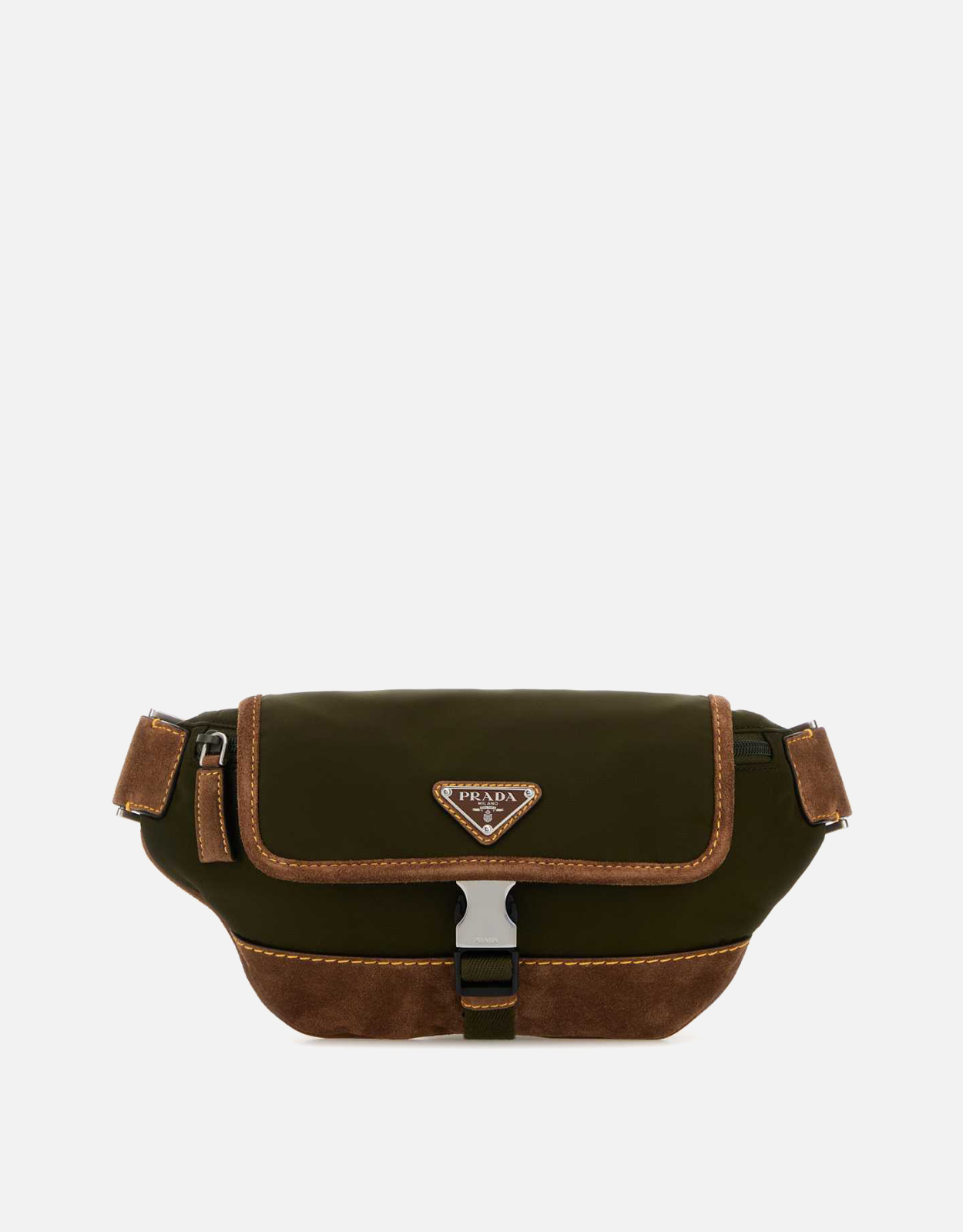 Prada Prada Men's Re-Nylon And Suede Belt Bag　プラダ メンズ 再ナイロンとスエード ベルト バッグ