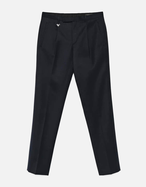 Prada メンズテーパードレッグウールパンツ (ジーンズ,テーパード