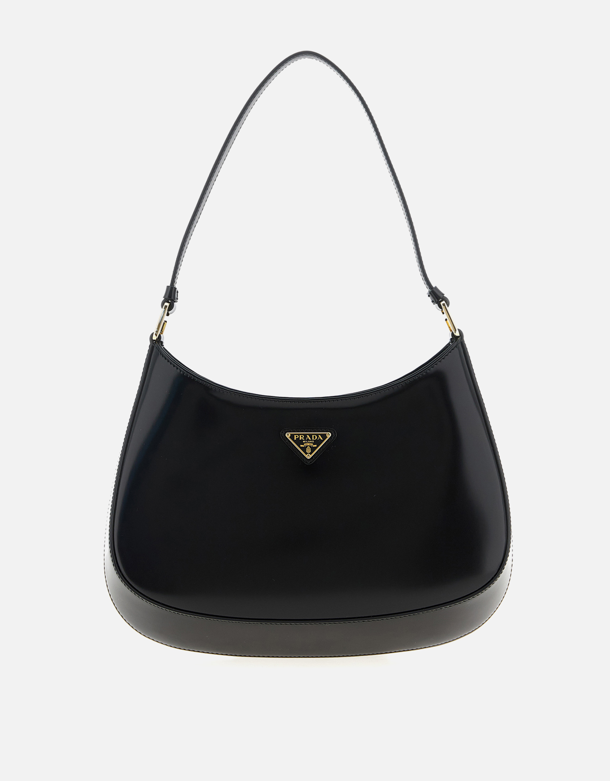 プラダ クレオ レザー ショルダーバッグ ブラック Prada クレオ カーフスキンレザー ショルダーバッグ () IFCHIC.COM