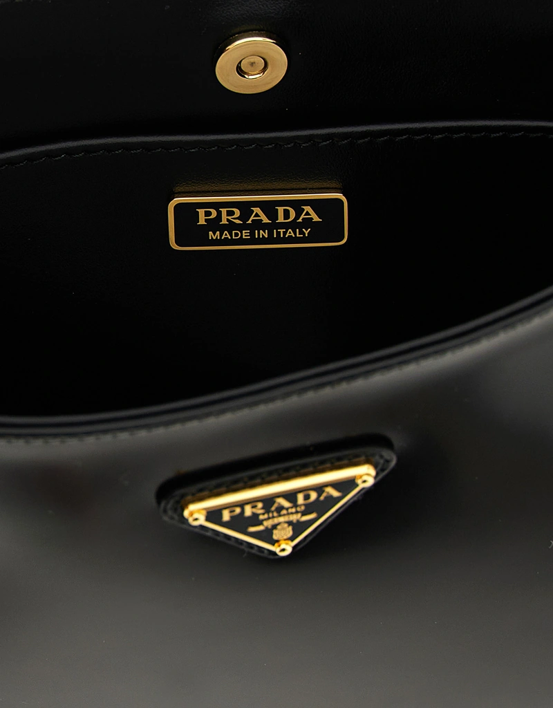 Prada クレオ カーフスキンレザー ショルダーバッグ () IFCHIC.COM