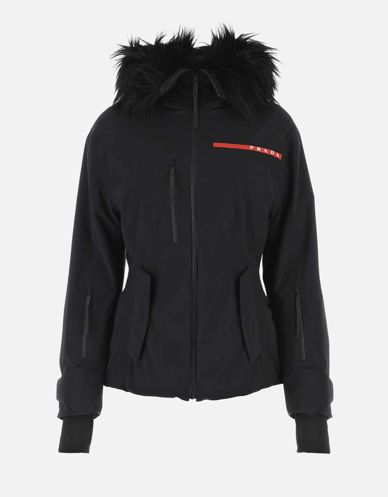 Prada エクストリームテックスストレッチ ブラックスキージャケット