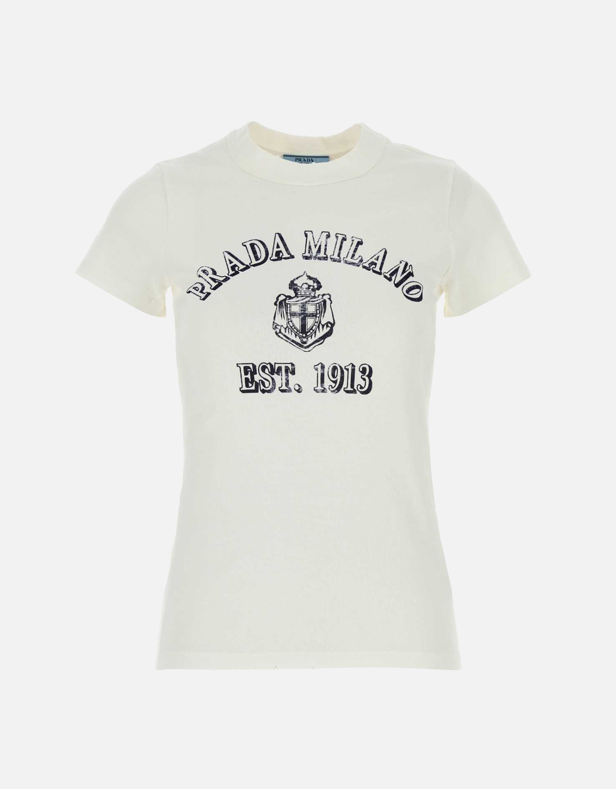 Prada ホワイトコットンTシャツ () IFCHIC.COM