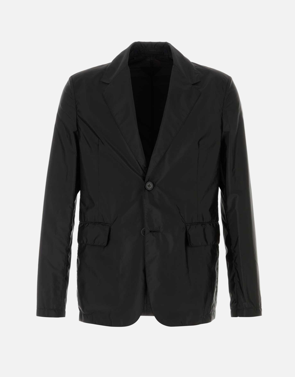 Prada Prada Men's Black Re-Nylon Blazer - IT 46　プラダ メンズ ブラック リナイロン ブレザー - IT 46