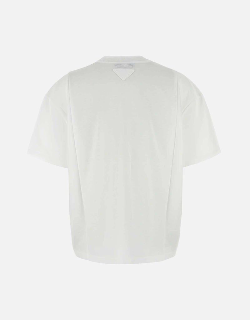 Prada ホワイトコットンTシャツ () IFCHIC.COM