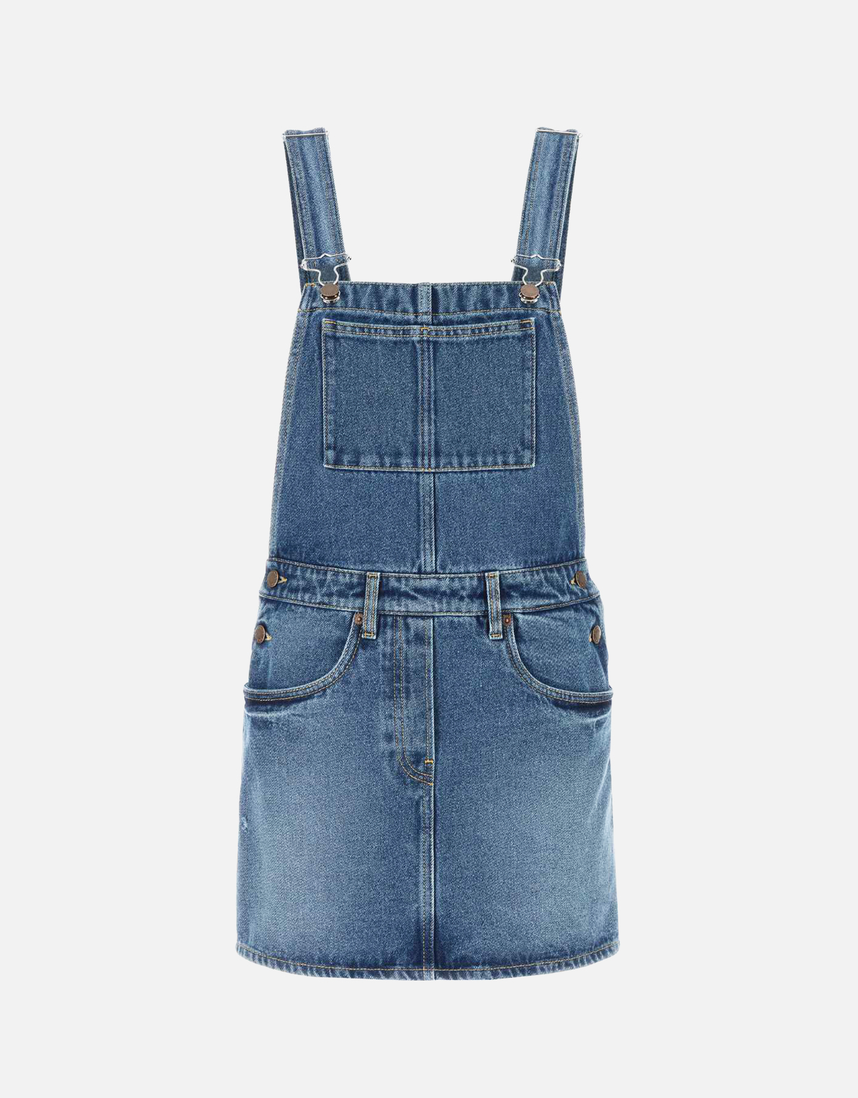 Prada Prada Denim Dungarees Dress - IT 36　プラダ デニム ダンガリー ドレス - IT 36