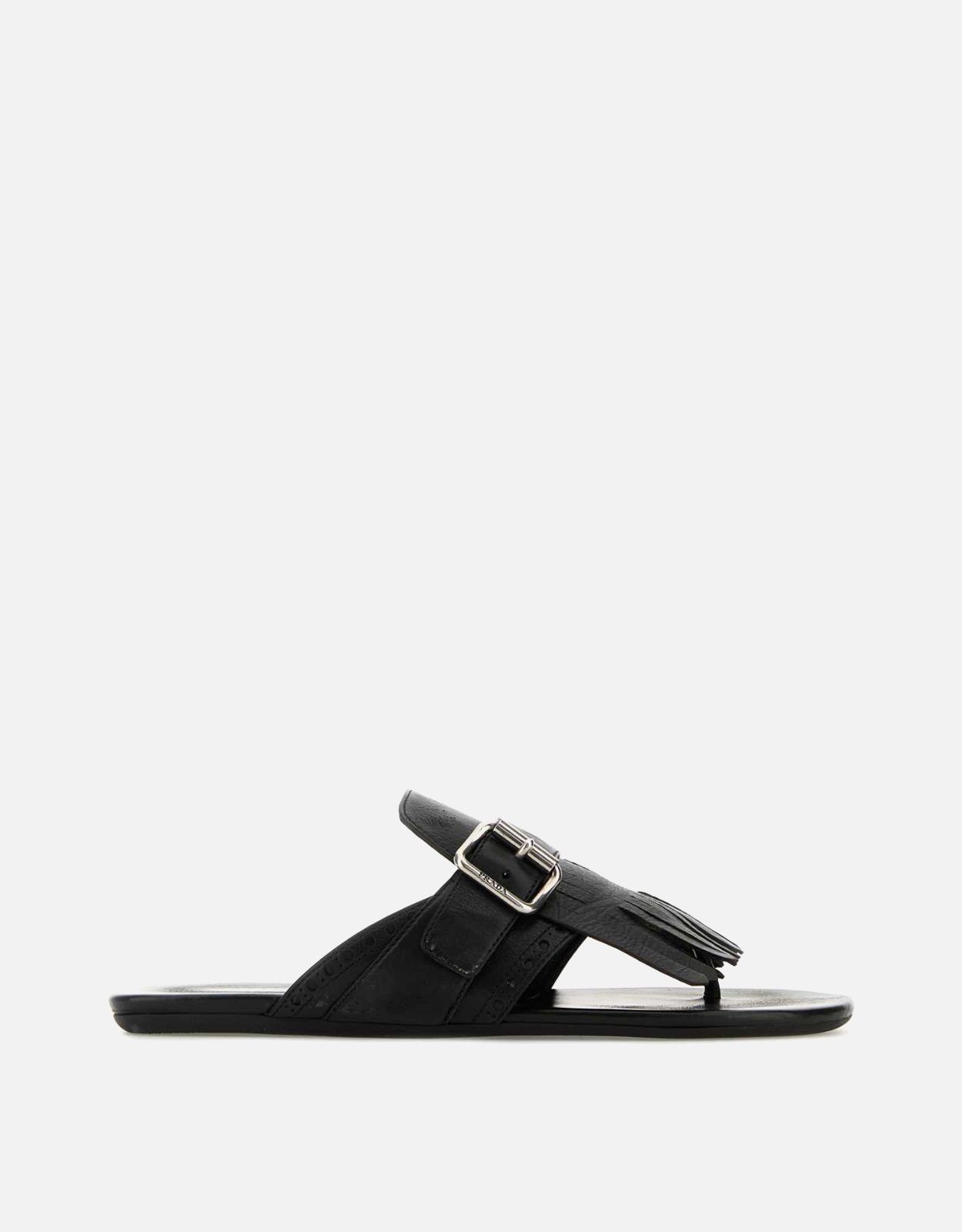 PRADA ブラック チェーン付きサンダル 4476180.jpg