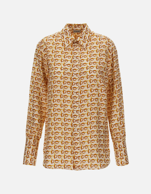 Burberry Silk Shirt () IFCHIC.COM