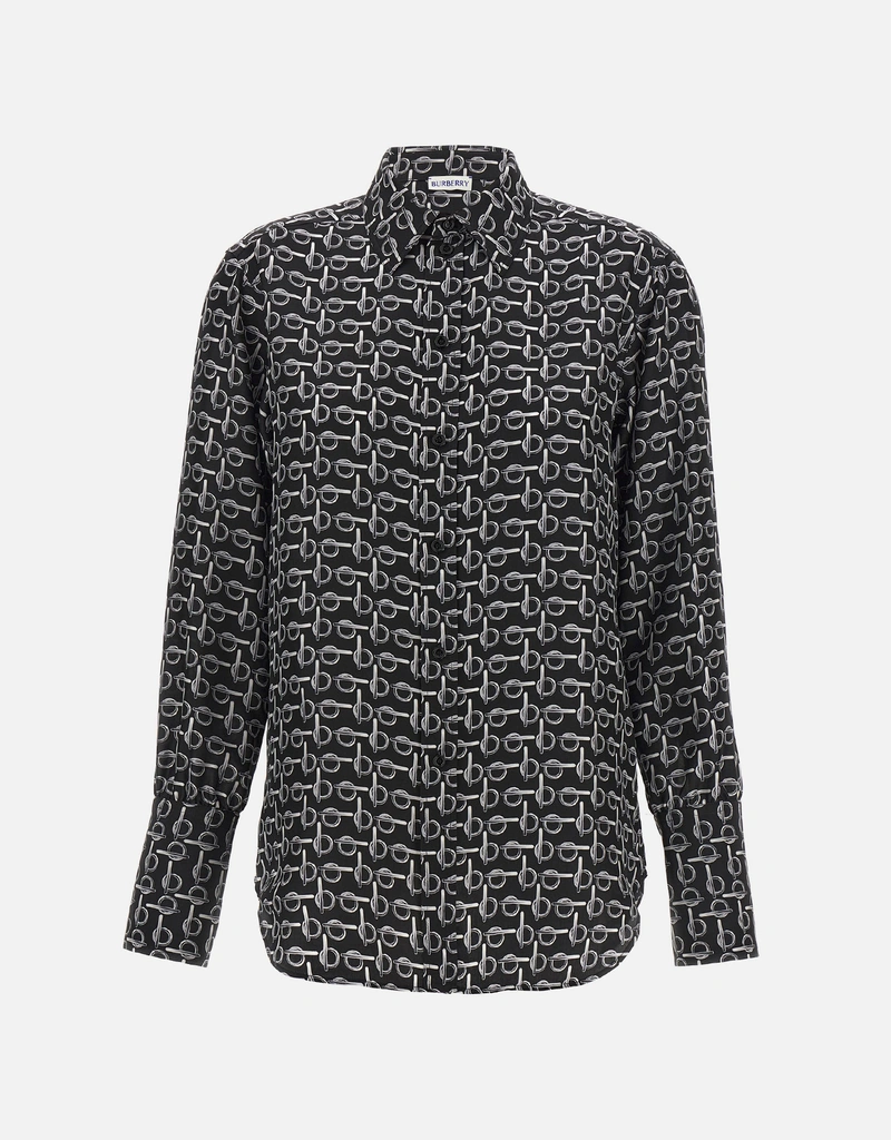 Burberry Silk Shirt () IFCHIC.COM