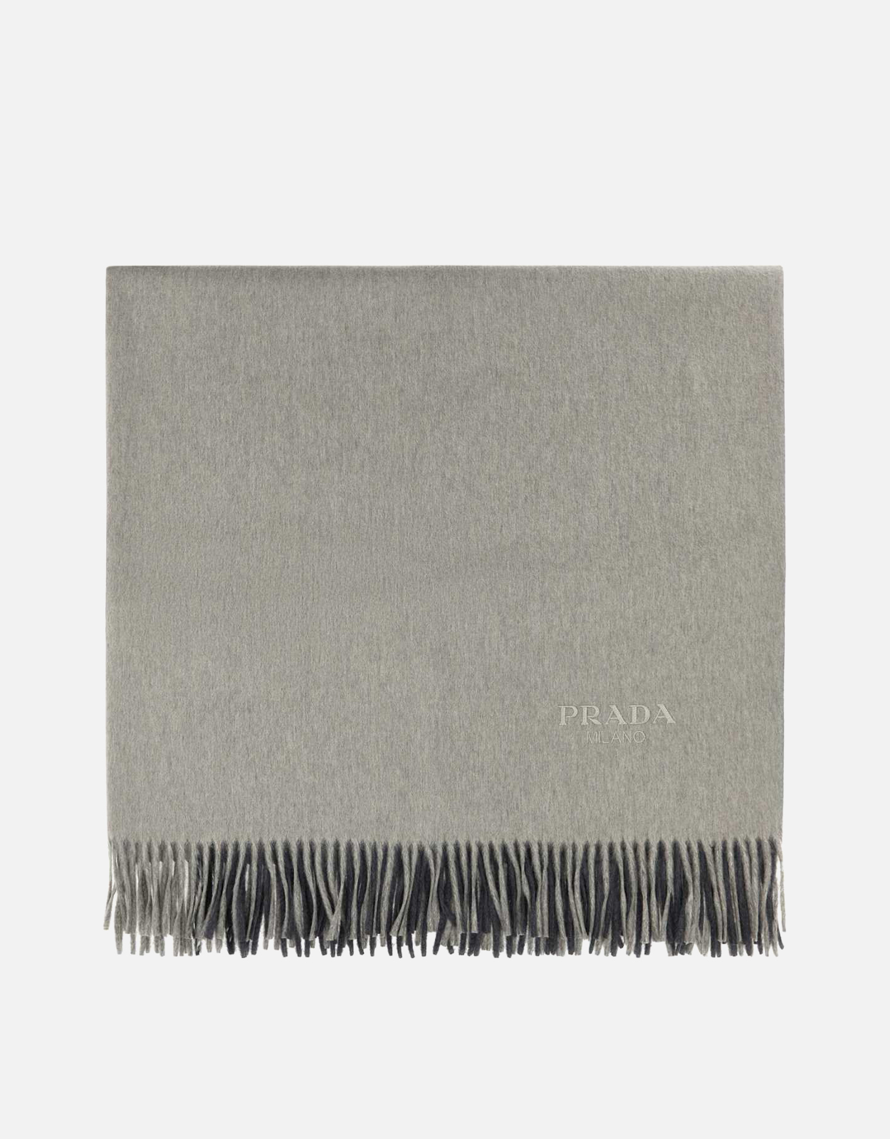 Prada ユニセックスツートーンカシミヤブレンドブランケット () IFCHIC.COM