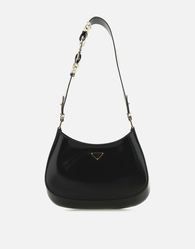 Prada ブラックレザーCleoショルダーバッグ () IFCHIC.COM Prada ブラックレザーCleoショルダーバッグ () IFCHIC.COM