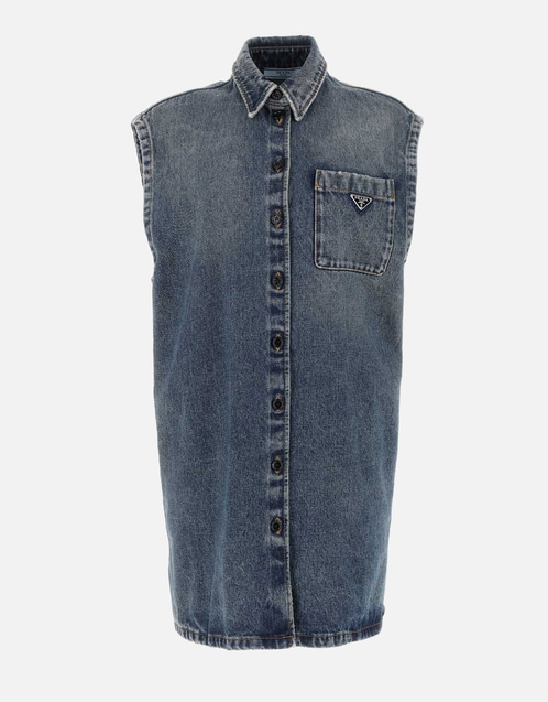 Prada デニム シャツ () IFCHIC.COM