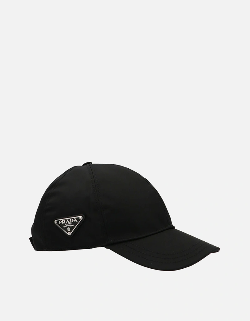 PRADA Re-Nylon ロゴキャップ Prada メンズ Re-Nylon ロゴキャップ (アクセサリ,帽子,キャップ