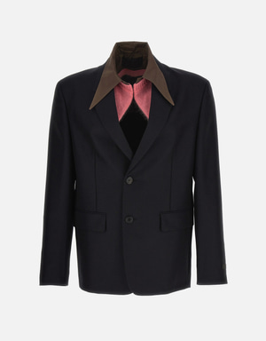 た*す様 Prada プラダチャコールブレザー46 Prada カジュアルブレザー | ブレザー 新作・セール | IFCHIC ジャパン