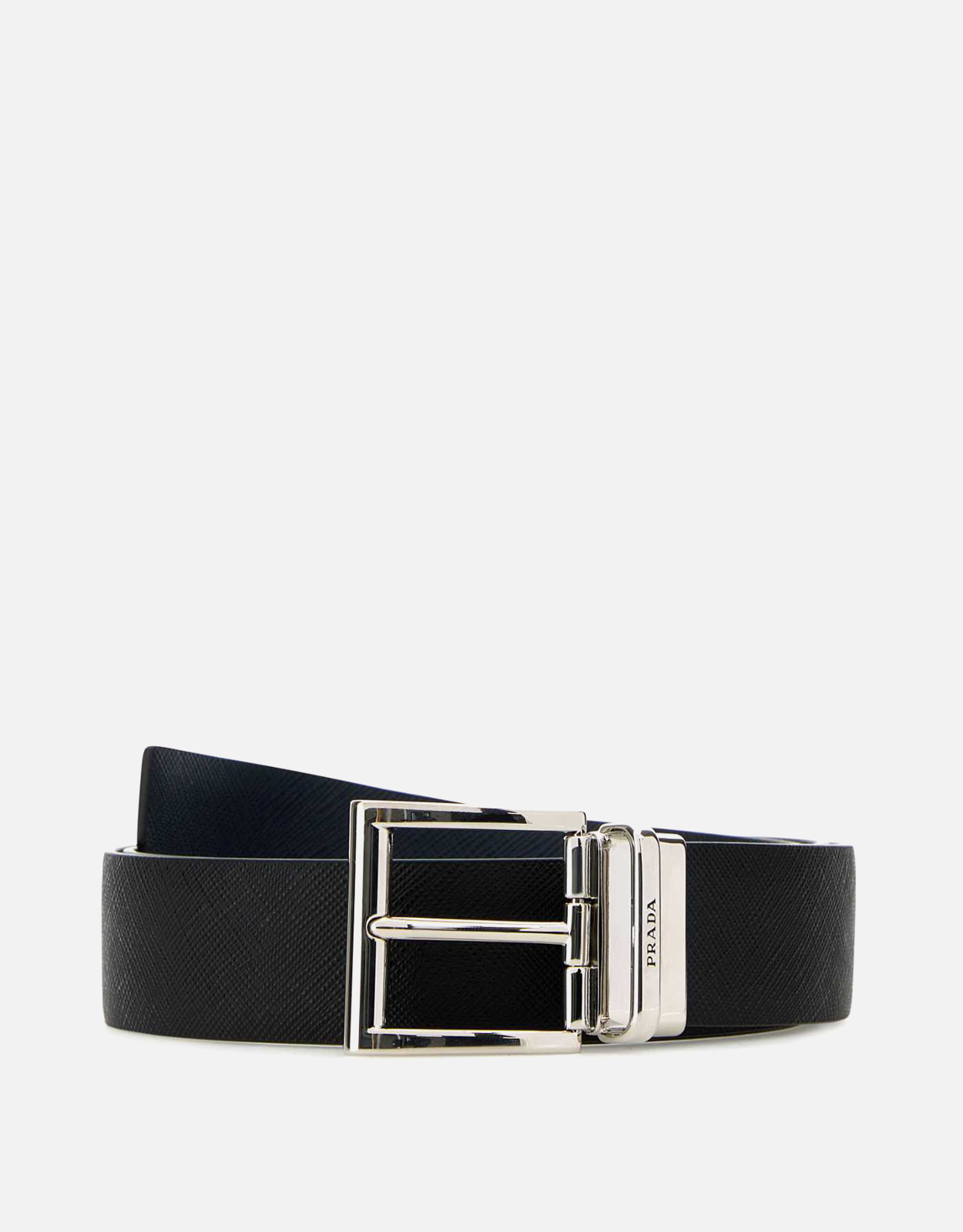 Prada メンズ カーフスキンレザー リバーシブルベルト () IFCHIC.COM