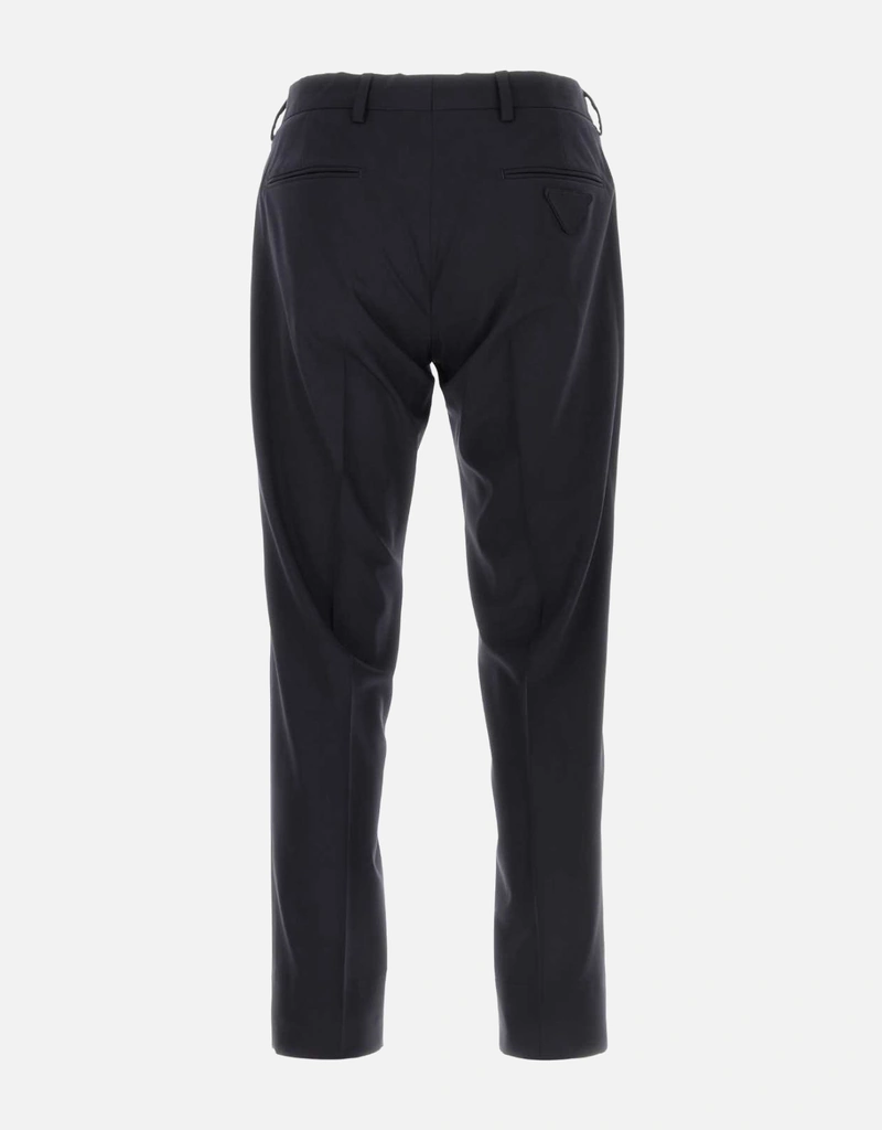 Prada メンズ ストレッチバージンウールパンツ () IFCHIC.COM