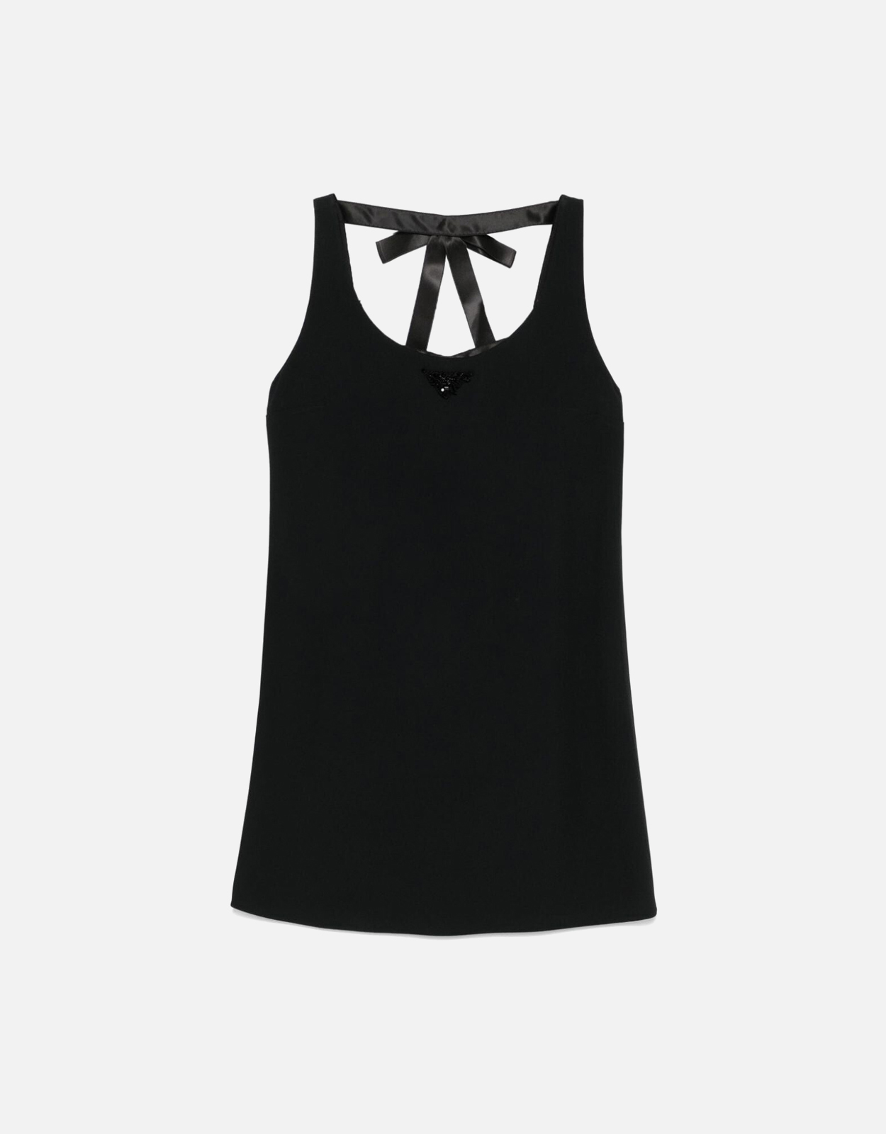Prada Prada Mini Abito Con Fiocchi - IT 40　プラダ リボン付きミニドレス - IT 40