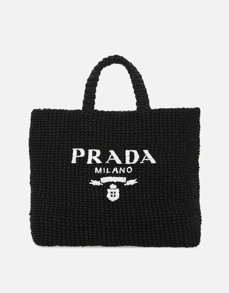 Prada かぎ針編みトートバッグ () IFCHIC.COM