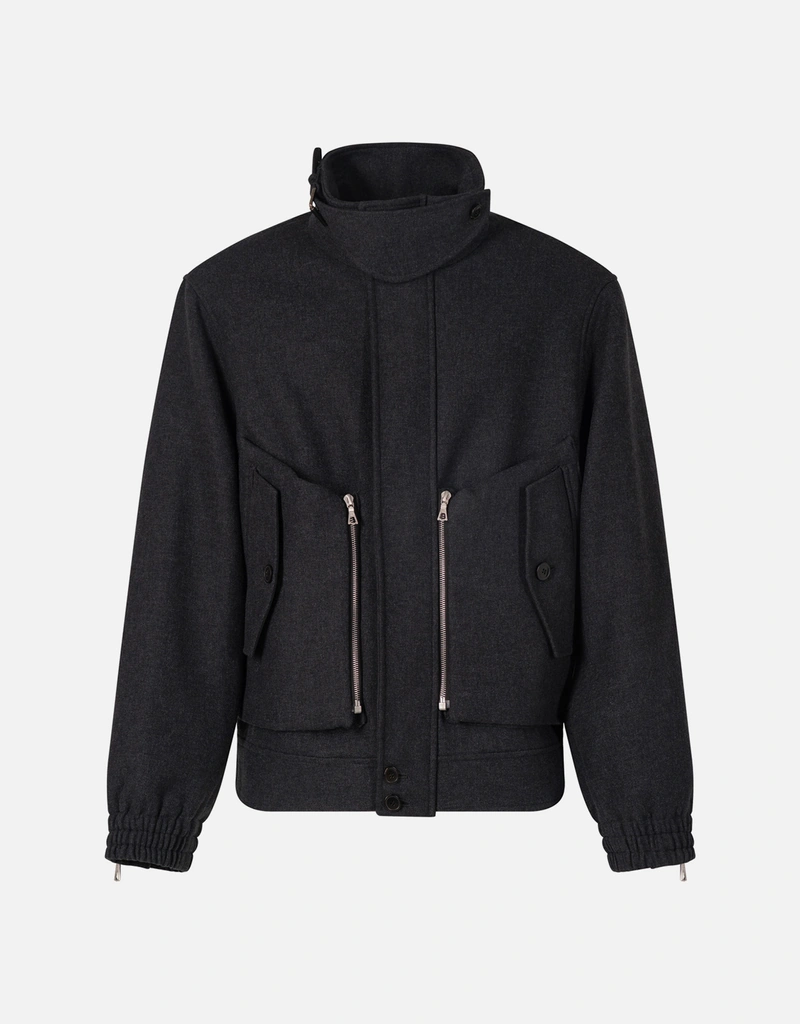 Dries Van Noten Men's Venice Cotton Blend Mid Weight Jacket