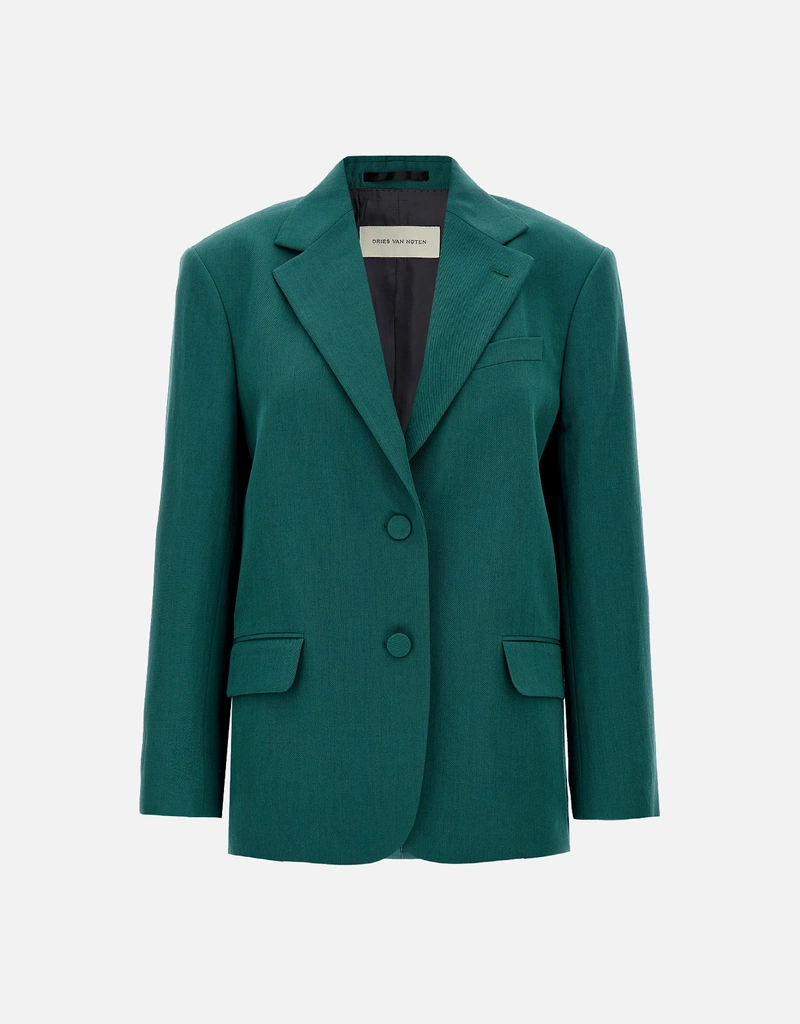 Dries Van Noten 'Birdy' ウール混ブレザー (ジャケット,ブレザー
