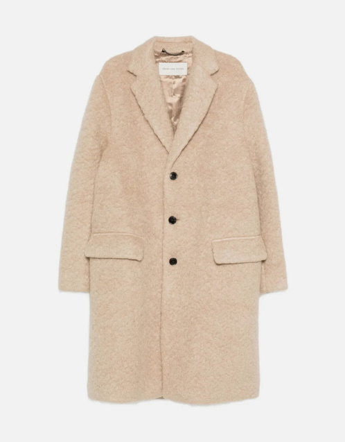 Dries Van Noten メンズ Rustic ウールコート (アパレル,ジャケット