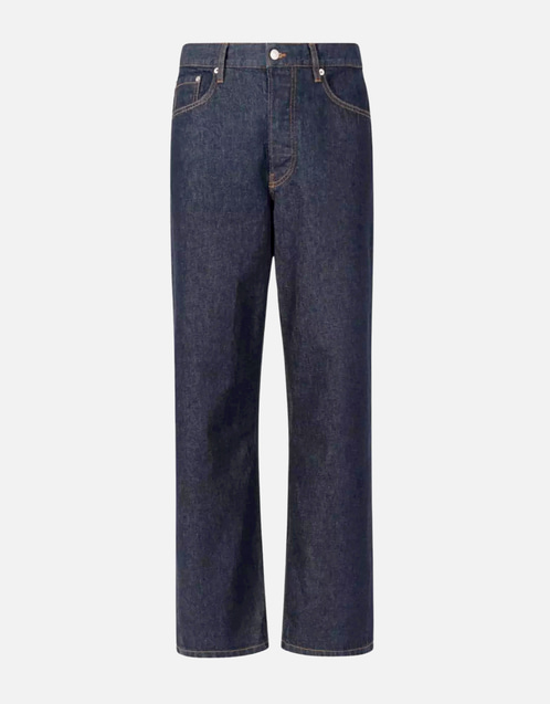 Dries Van Noten Men's Pine Cotton Denim Pants (Denim,Jeans) IFCHIC.COM
