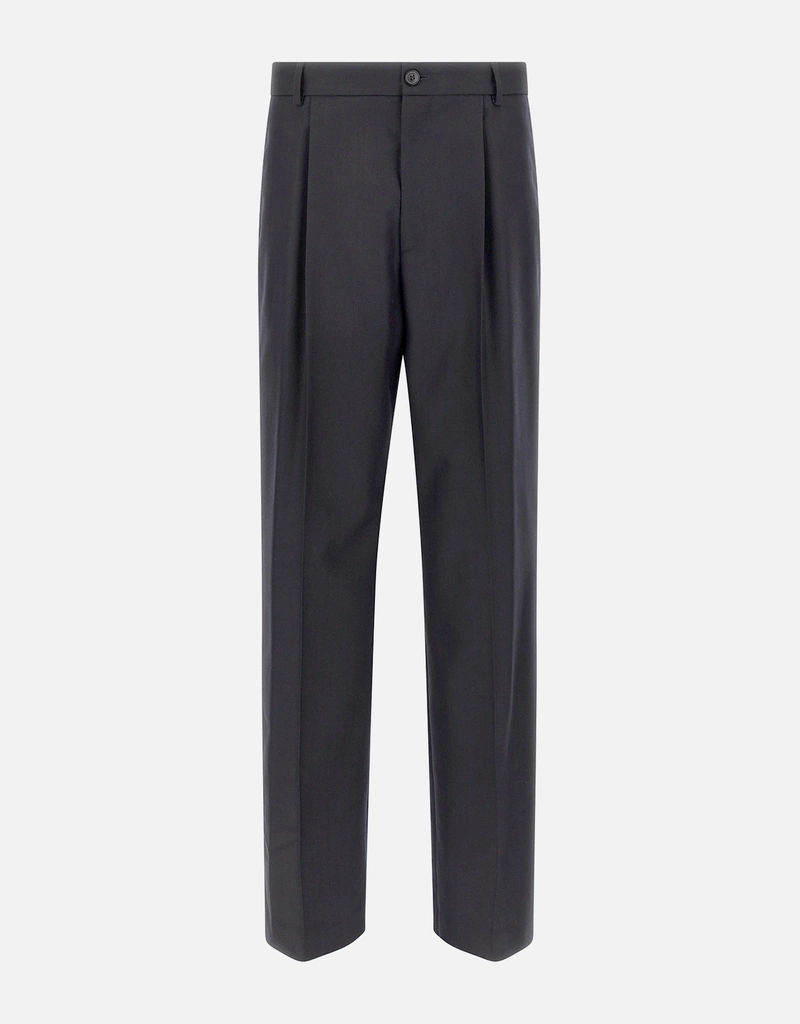 Dries Van Noten Men's Penrud Wool Straight-Leg Pants (Trousers
