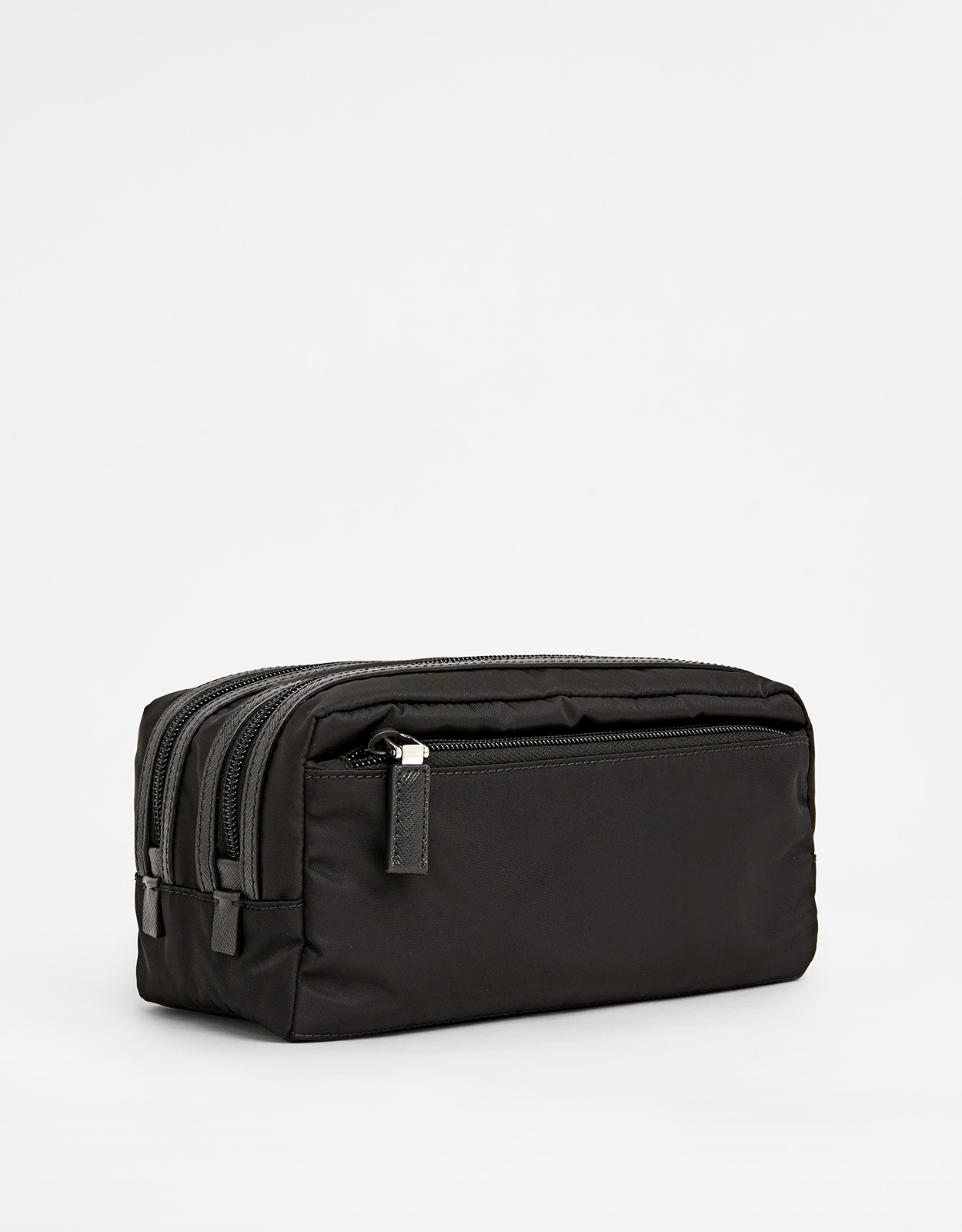 Prada ユニセックス サフィアーノ Re-Nylon トラベルポーチ (Wallets