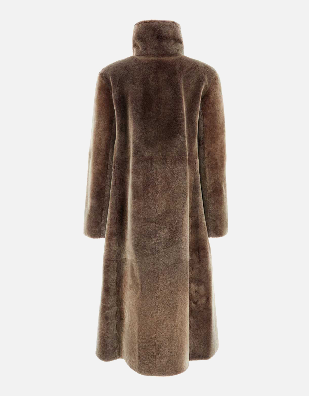 Giorgio Armani ブラウンシアリングファーコート () IFCHIC.COM