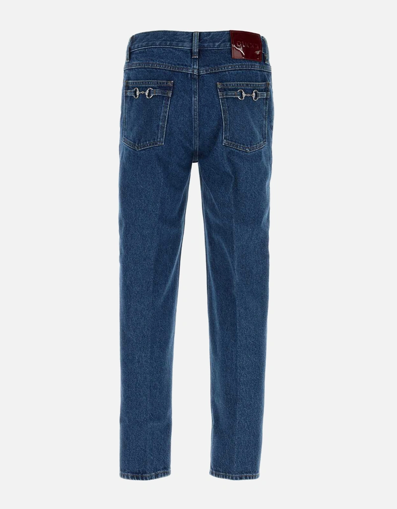 Gucci メンズデニムクロップドジーンズ () IFCHIC.COM