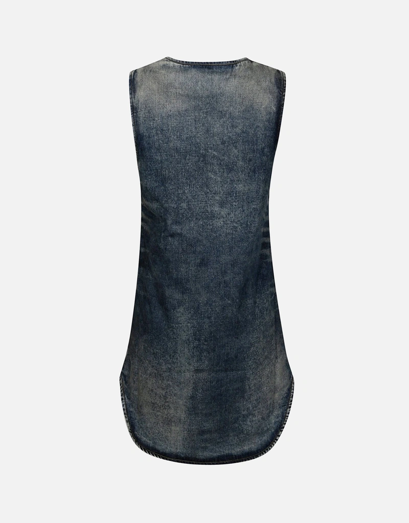 Diesel コットンデニム ミニワンピース () IFCHIC.COM
