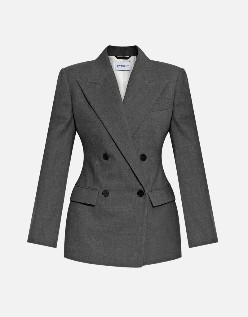 Givenchy ダブルブレストウールジャケット (ジャケット) IFCHIC.COM