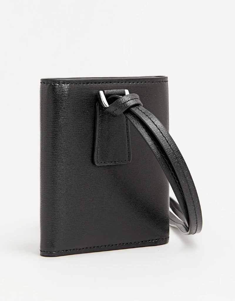 VERSACE ネックウォレット Versace メンズ カーフレザー カーゴ ランヤード ウォレット () IFCHIC.COM