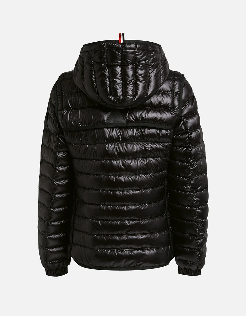 Moncler Grenoble Karura 2-in-1 Short Hooded Down Jacket (Coats and