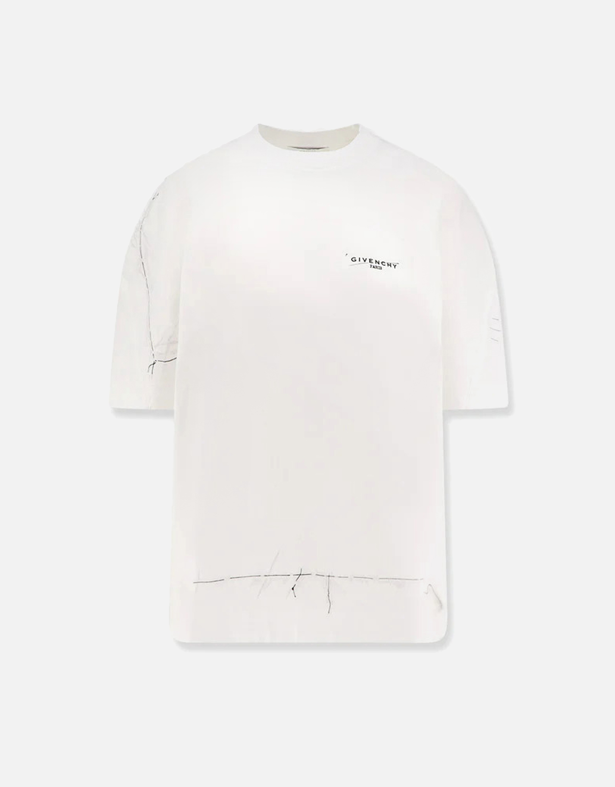 GIVENCHY トロンプルイユスリムフィットTシャツ GIVENCHY トロンプルイユスリムフィットTシャツ Givenchy ボクシー