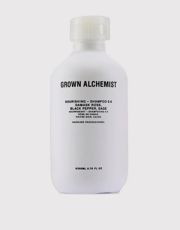 GROWN ALCHEMIST 玫瑰養護洗髮露0.6 200ml 