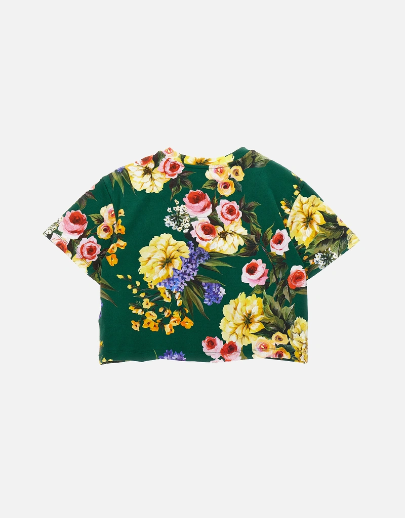 Dolce& Gabbana Kids フローラルプリントTシャツ () IFCHIC.COM Dolce& Gabbana Kids フローラルプリントTシャツ () IFCHIC.COM