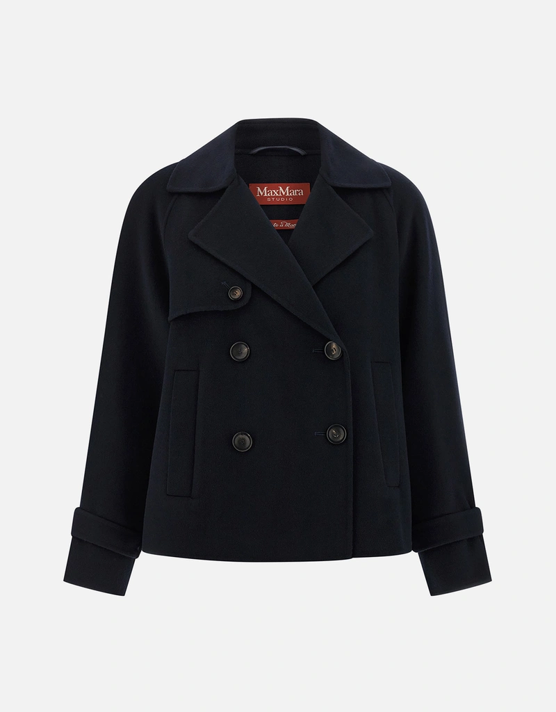 Max Mara ショートコート MaxMaraクチートアマーノ ダブルフェイス