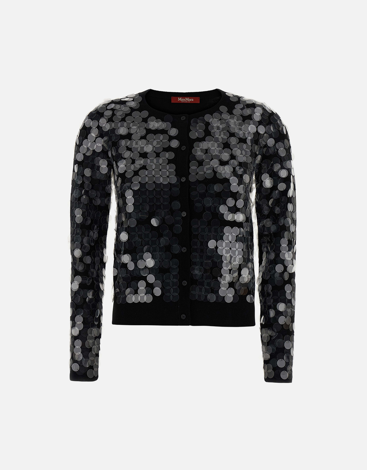 Max Mara Studio Necton バージンウールニットカーディガン (ニット