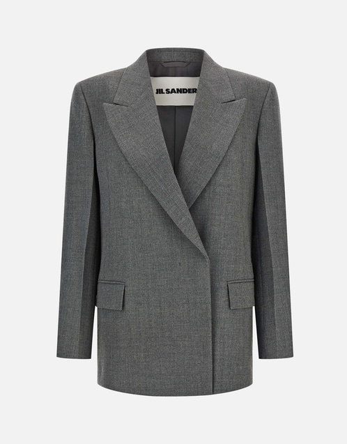 Jil Sander ウールダブルブレストブレザー (ジャケット,ブレザー