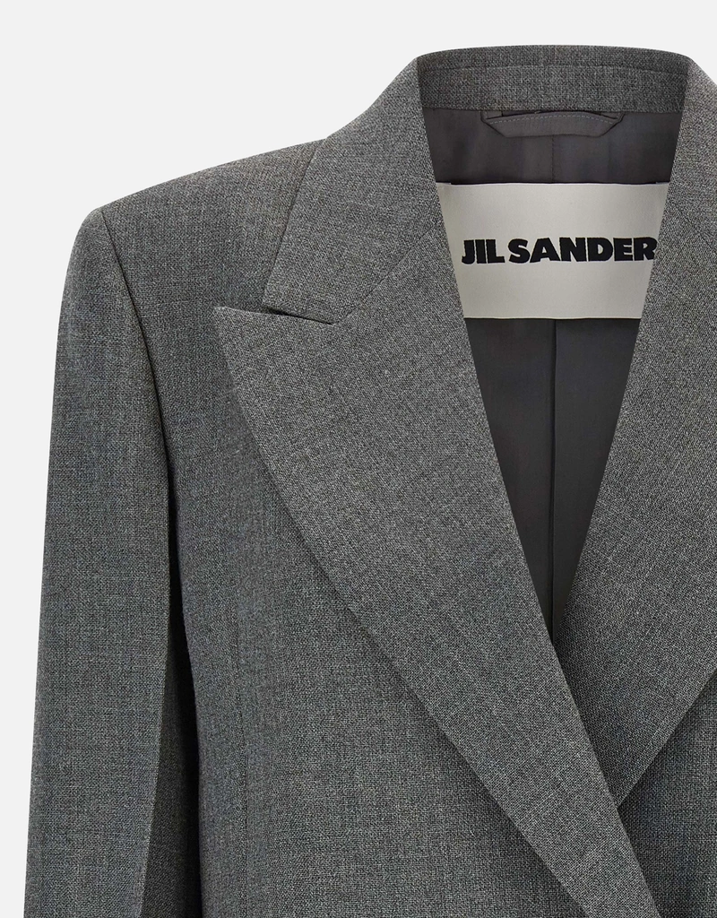 Jil Sander ウールダブルブレストブレザー (ジャケット,ブレザー