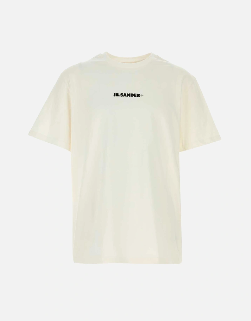 JIL SANDER コットン Tシャツ ホワイト　L Jil Sander Men's Cotton Logo T-Shirt () IFCHIC.COM